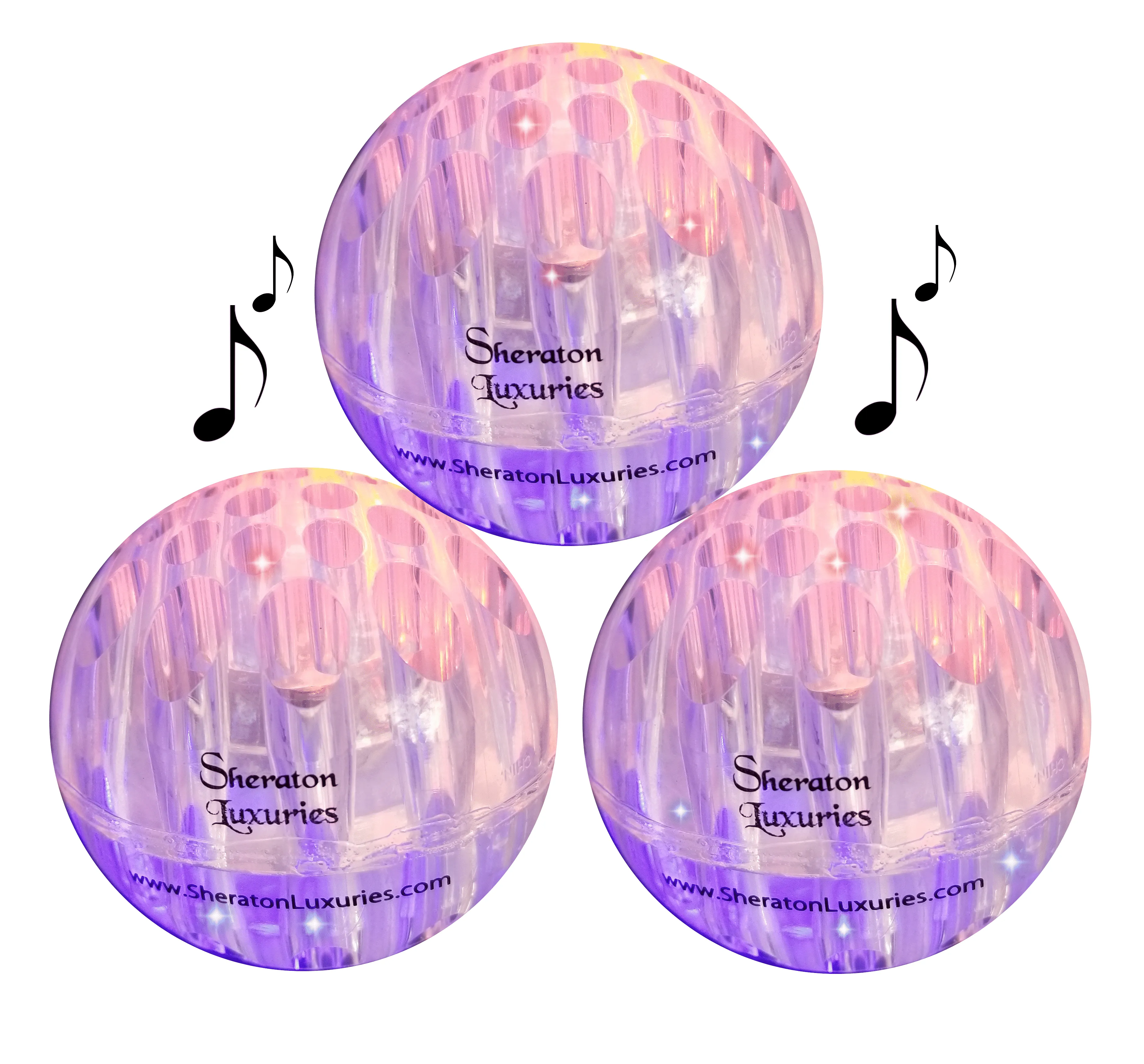 1 Dog Ball Toys Light Up Dog Toys-Sound Toys-Tough Bouncing Balls for Dogs, Pet Toys For Blind & Old Dogs