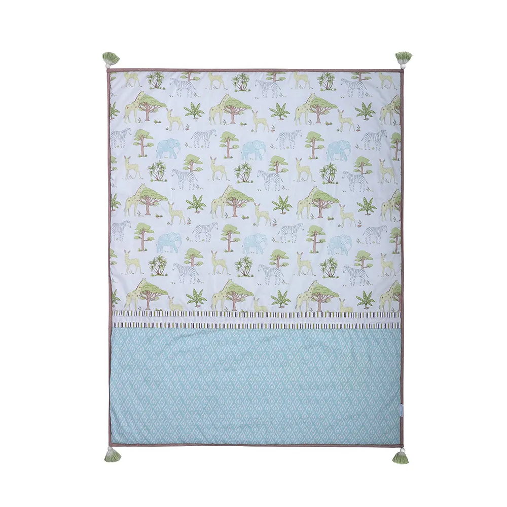 Abracadabra 6 Piece Cot Bedding Set - Savanna