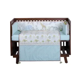 Abracadabra 6 Piece Cot Bedding Set - Savanna