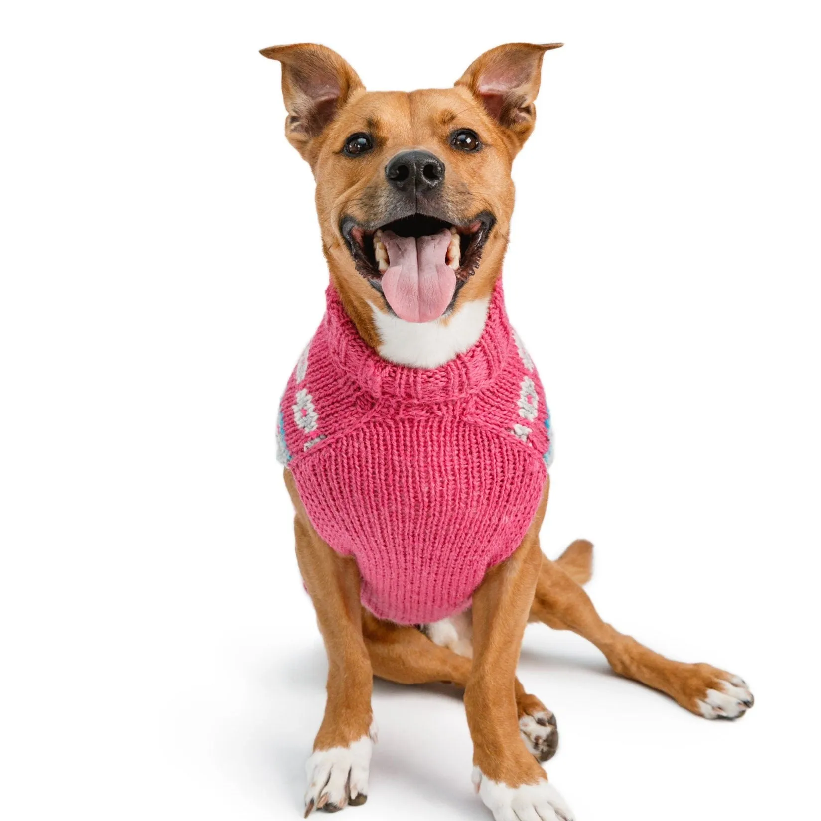 Alpaca Rose Fairisle Sweater
