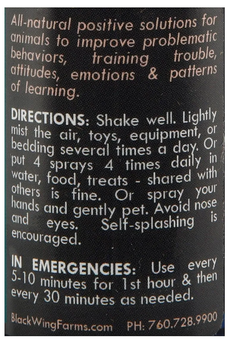 Best Behavior (Flower Essence Remedy for Dogs, Cats, & Horses), 2 oz