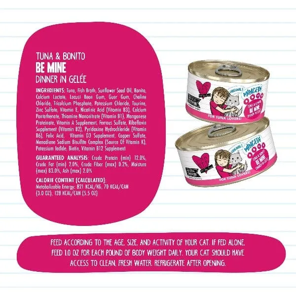 B.F.F. Tuna & Bonito Be Mine Canned Cat Food