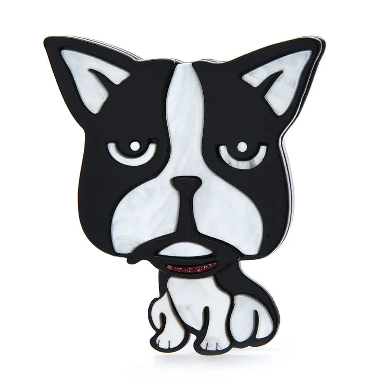 Big Head Dog Pet Brooch Pin