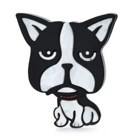 Big Head Dog Pet Brooch Pin