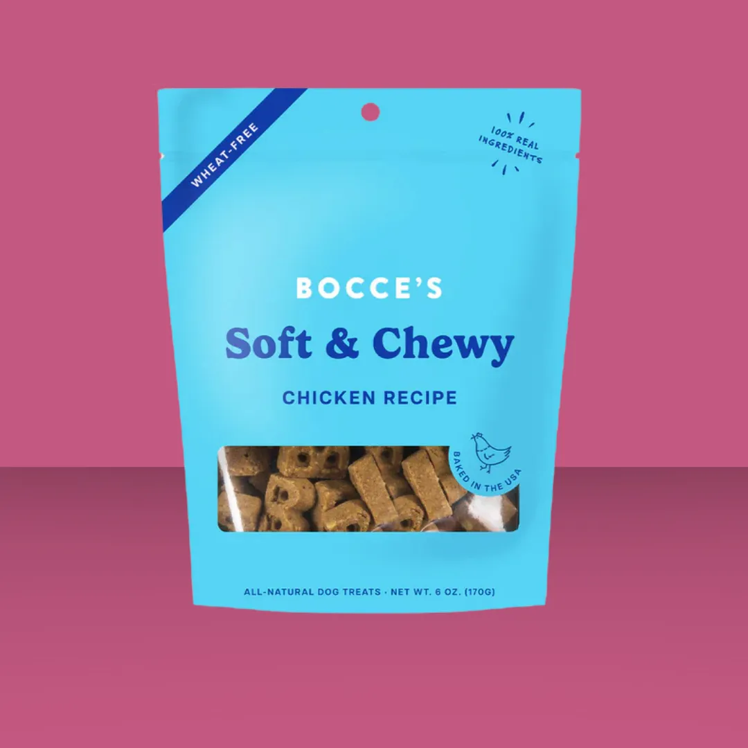 Bocce's Bakery Soft & Chewy Chicken 6oz