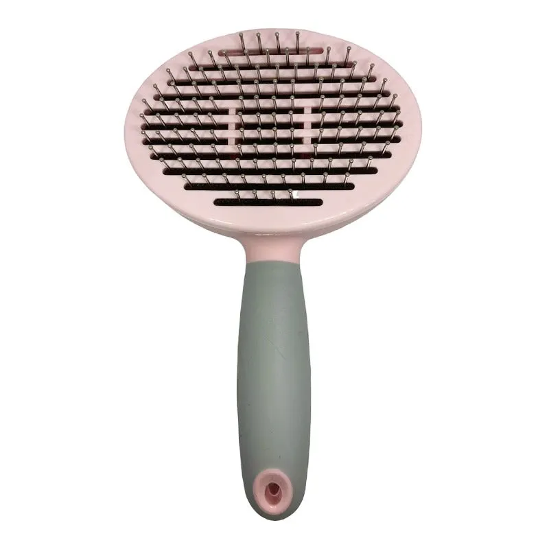 BRUSH - DELECOMB SELF CLEANING PET GROOMING BRUSH