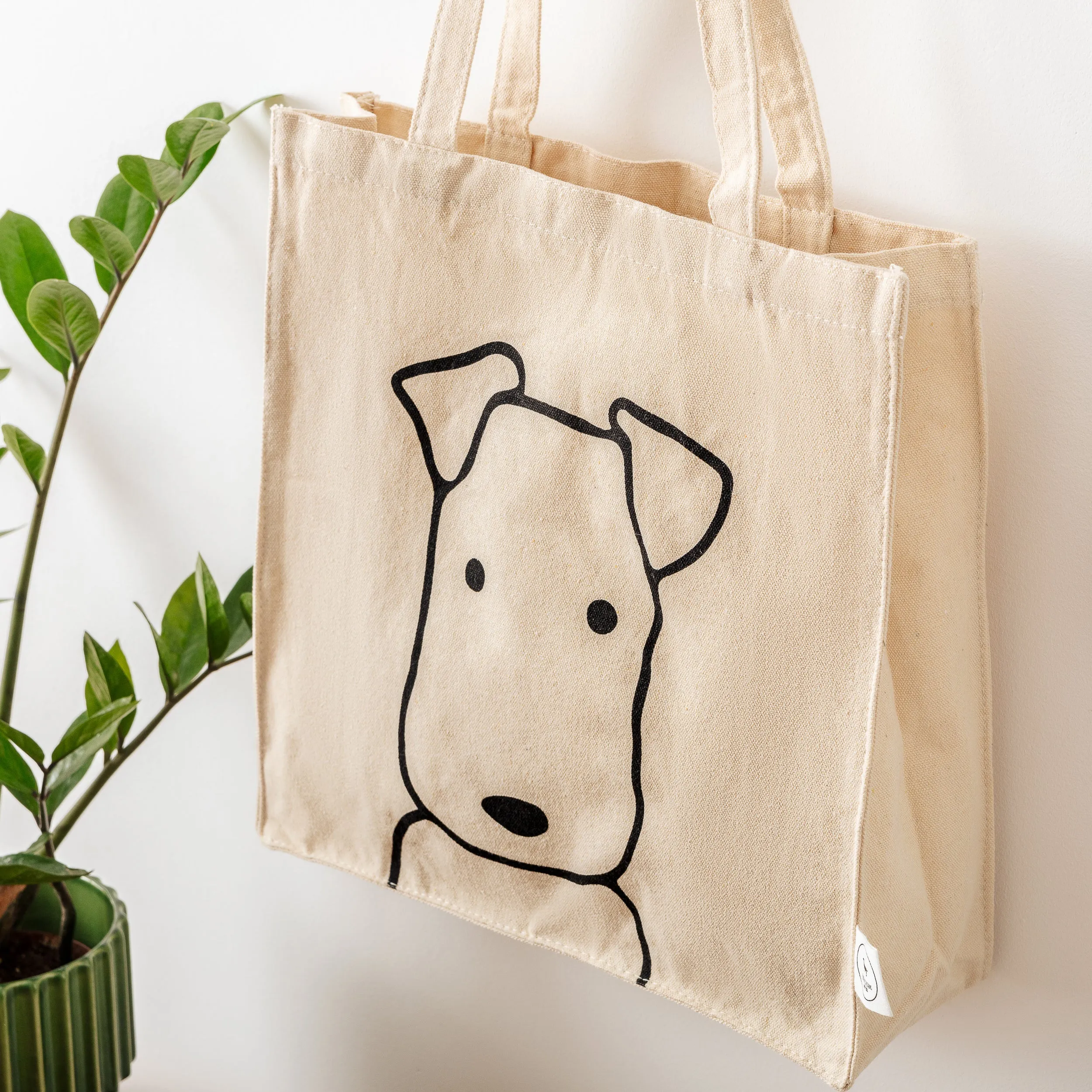 CHARLIE TOTE BAG CREAM