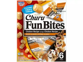 Churu Fun Bites Chicken Recipe wraps Chicken 22gx6 Pouches