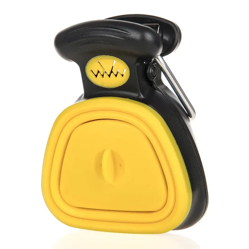 Dog Pet Travel Foldable Pooper Scooper With Decomposable Bags