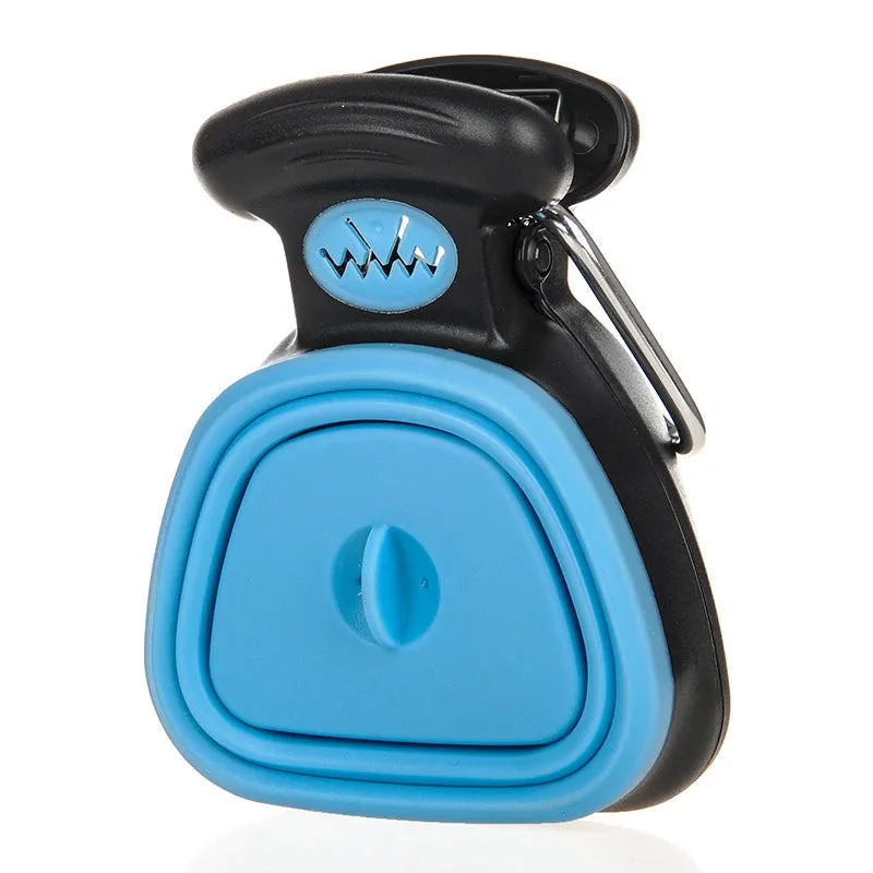 Dog Pet Travel Foldable Pooper Scooper With Decomposable Bags