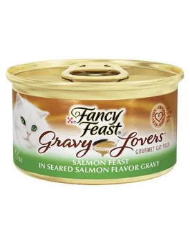 Fancy Feast Gravy Lovers Salmon Canned Cat Food 85g