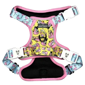 Frenchie Flamingo No Pull Dog Harness - CLEARANCE