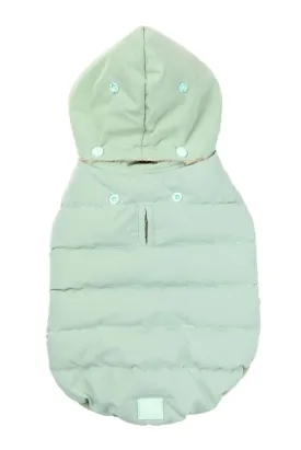 FuzzYard Mint Puffer Dog Jacket