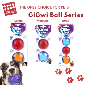 GiGwi Ball Series: Bouncy, Interactive, Durable Toy Dog Balls (Colour given at random unless indicated in remarks)