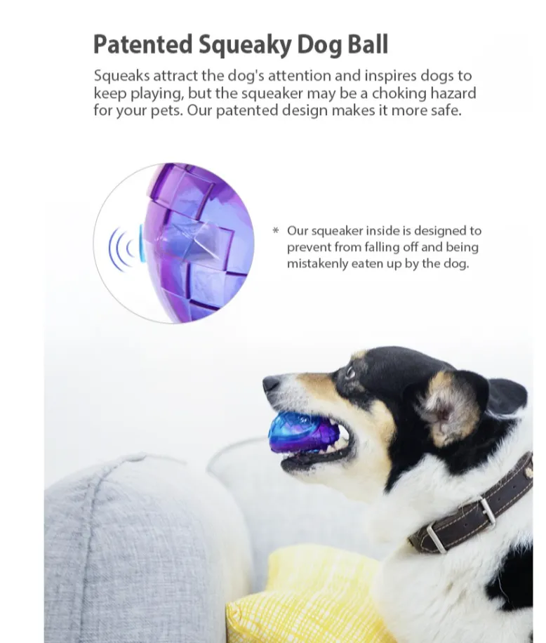GiGwi Ball Series: Bouncy, Interactive, Durable Toy Dog Balls (Colour given at random unless indicated in remarks)