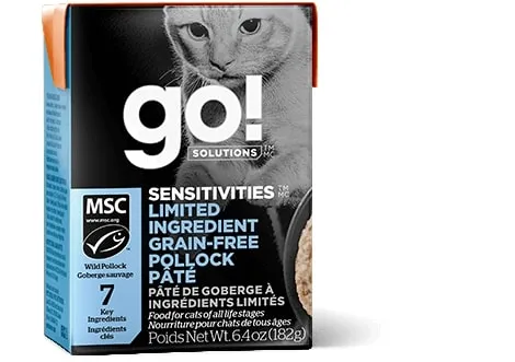 GO! Sensitivities - Limited Ingredient Pollock Pate for Cats