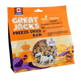 Great Jacks Freeze Dried Dog Treats Chicken