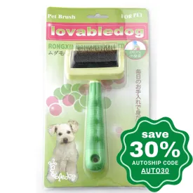 Lovabledog - Wire T-Slicker Massage Brush - Small