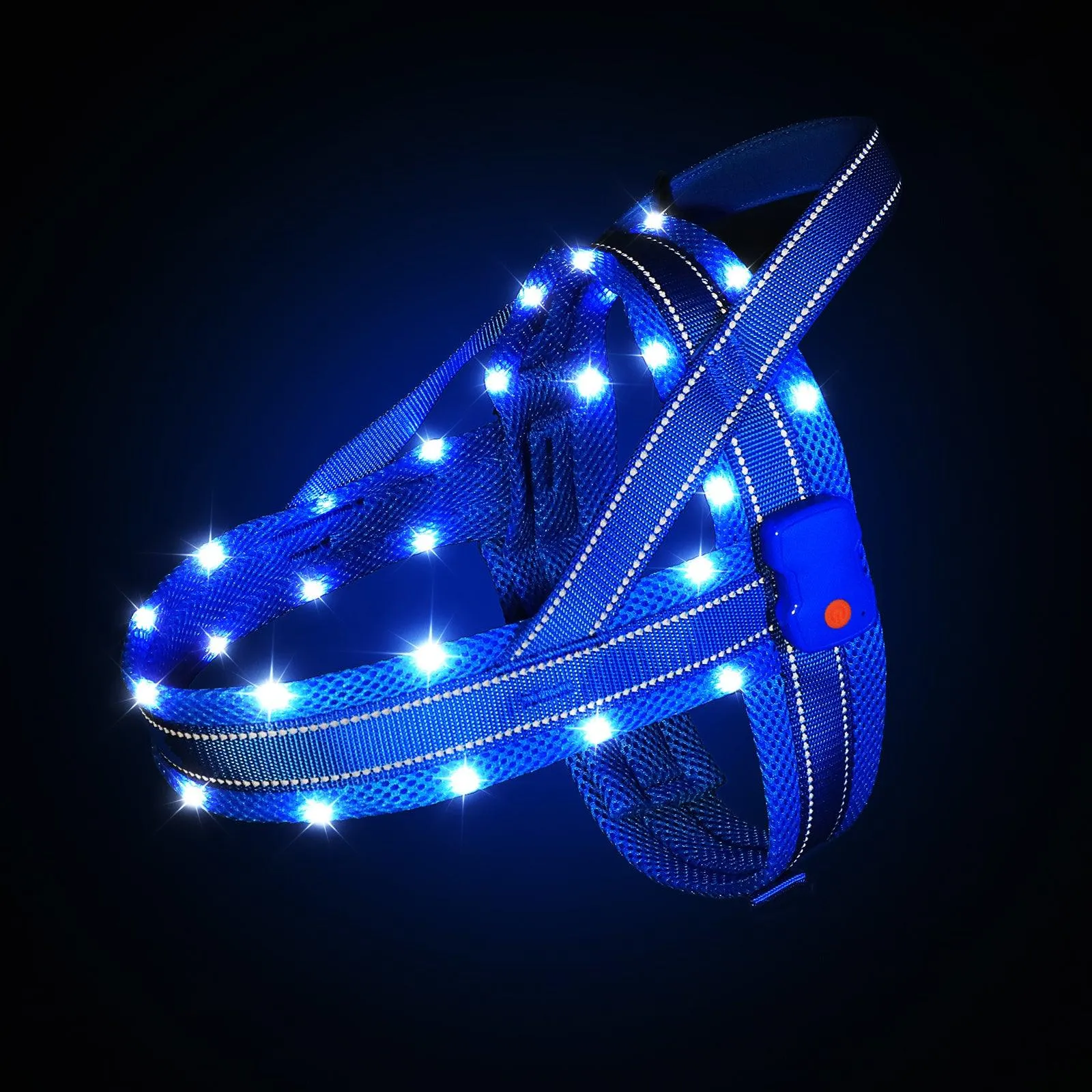 MASBRILL LED No Pull Dog Harnesses