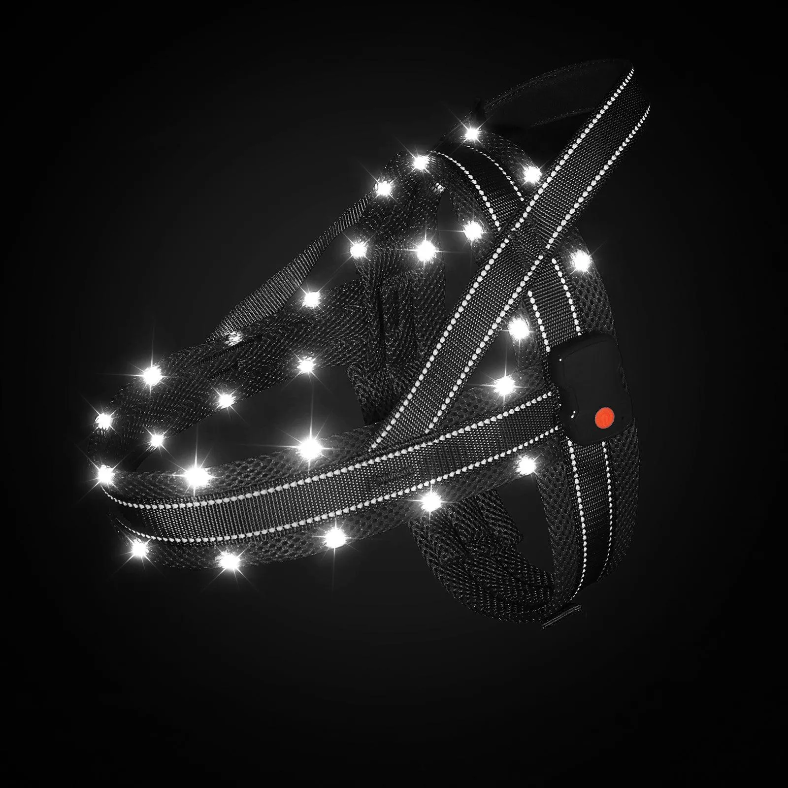 MASBRILL LED No Pull Dog Harnesses