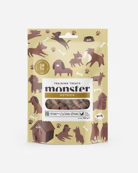 Monster Training Treats with Ostrich and Chicken - 100g