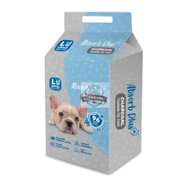 NEW LOOK: Absorb Plus Charcoal Pee Pads (Large - 25pc)