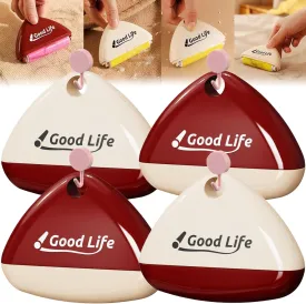 Nicewarmly Lint Roller, Good Life Portable Lint Roller, Reusable Washable Lint Remover, Portable Lint Roller Good Life, Triangular Washable Lint Roller, Reusable Pet Hair Remover for Clothes (2pair)
