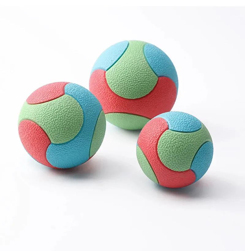Pet Dog Toys Bite Resistant Bouncy Ball Toys for Small Medium Large Dogs Tooth Cleaning Ball Dog Chew Toys Pet Training Products