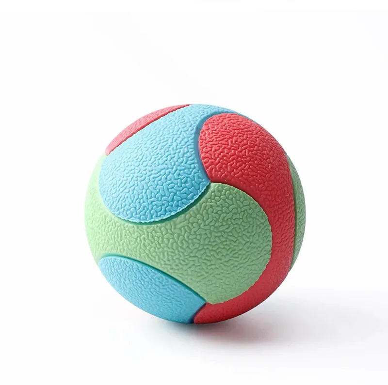 Pet Dog Toys Bite Resistant Bouncy Ball Toys for Small Medium Large Dogs Tooth Cleaning Ball Dog Chew Toys Pet Training Products
