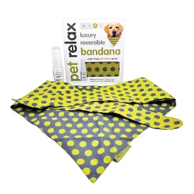 Pet Relax Luxury Reversible Bandana Kit