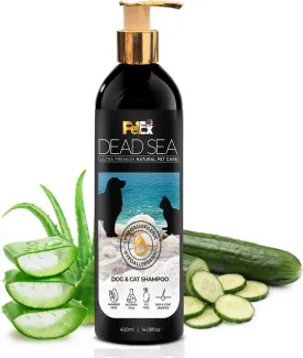 Petex Premium Pet Shampoo | Ultra Premium Natural Pet Care with Dead Sea Minerals | Hypoallergenic Dog Shampoo Suitable for Dogs and Cats