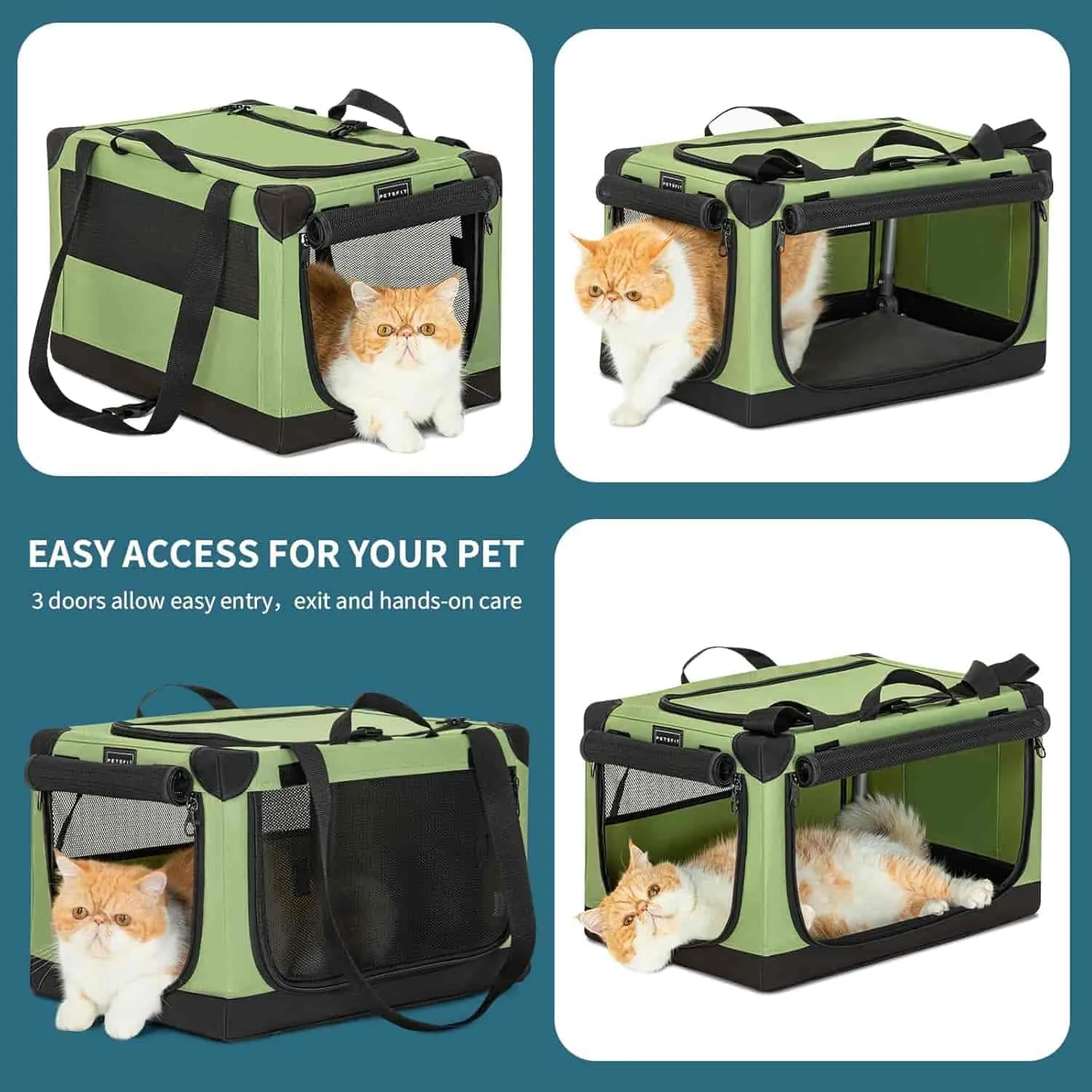 PETSFIT  Dog Crate for Puppy 20 Inch