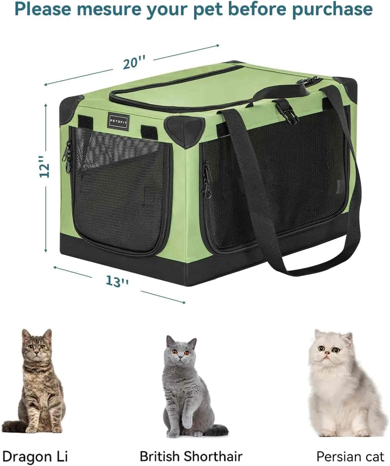 PETSFIT  Dog Crate for Puppy 20 Inch