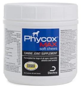 Phycox MAX Joint Supplement Soft Chews, 90 ct