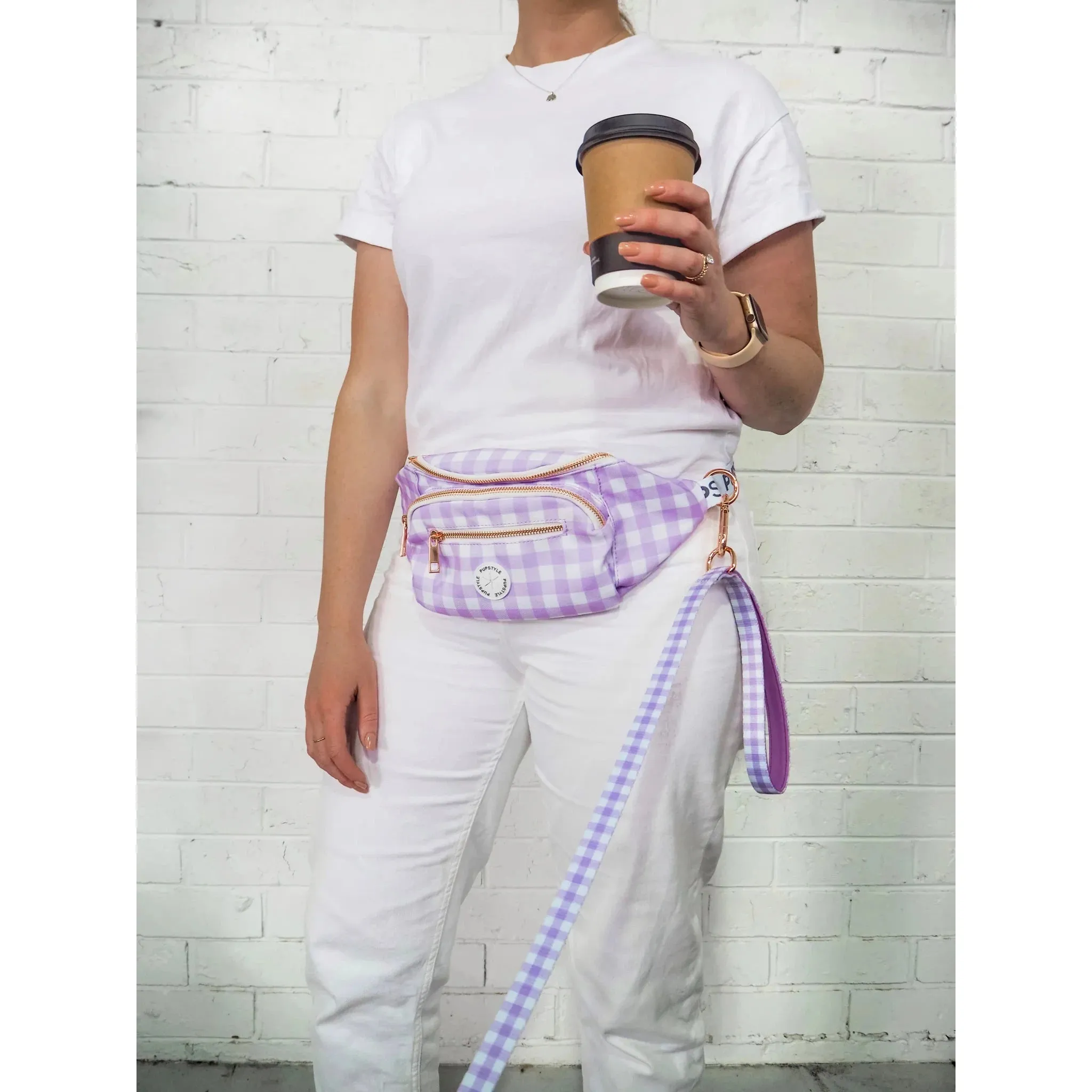 Pupstyle Suburban Collection Berry Milkshake Parent Bum Bag^^^