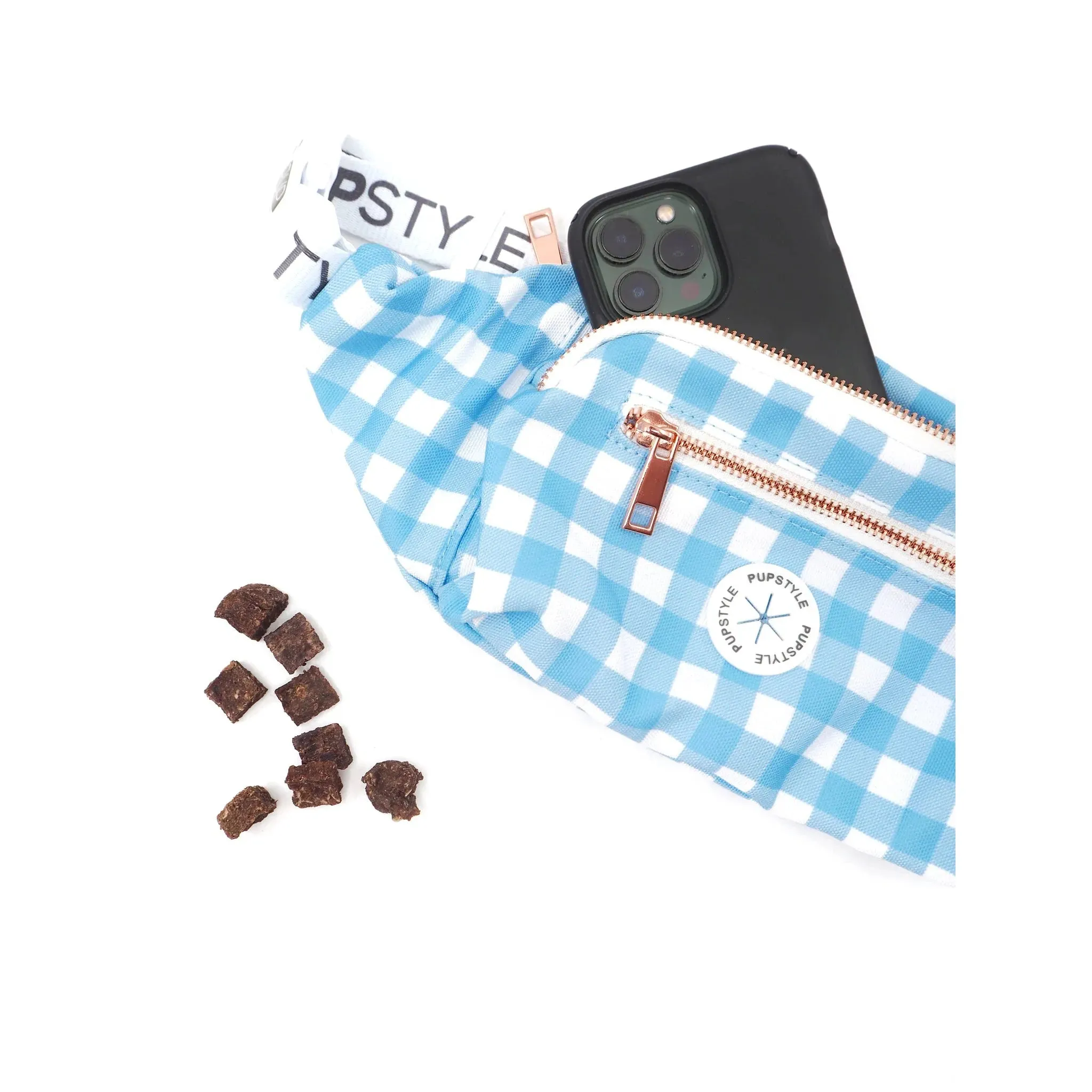Pupstyle Suburban Collection Blueberry Muffin Parent Bum Bag^^^