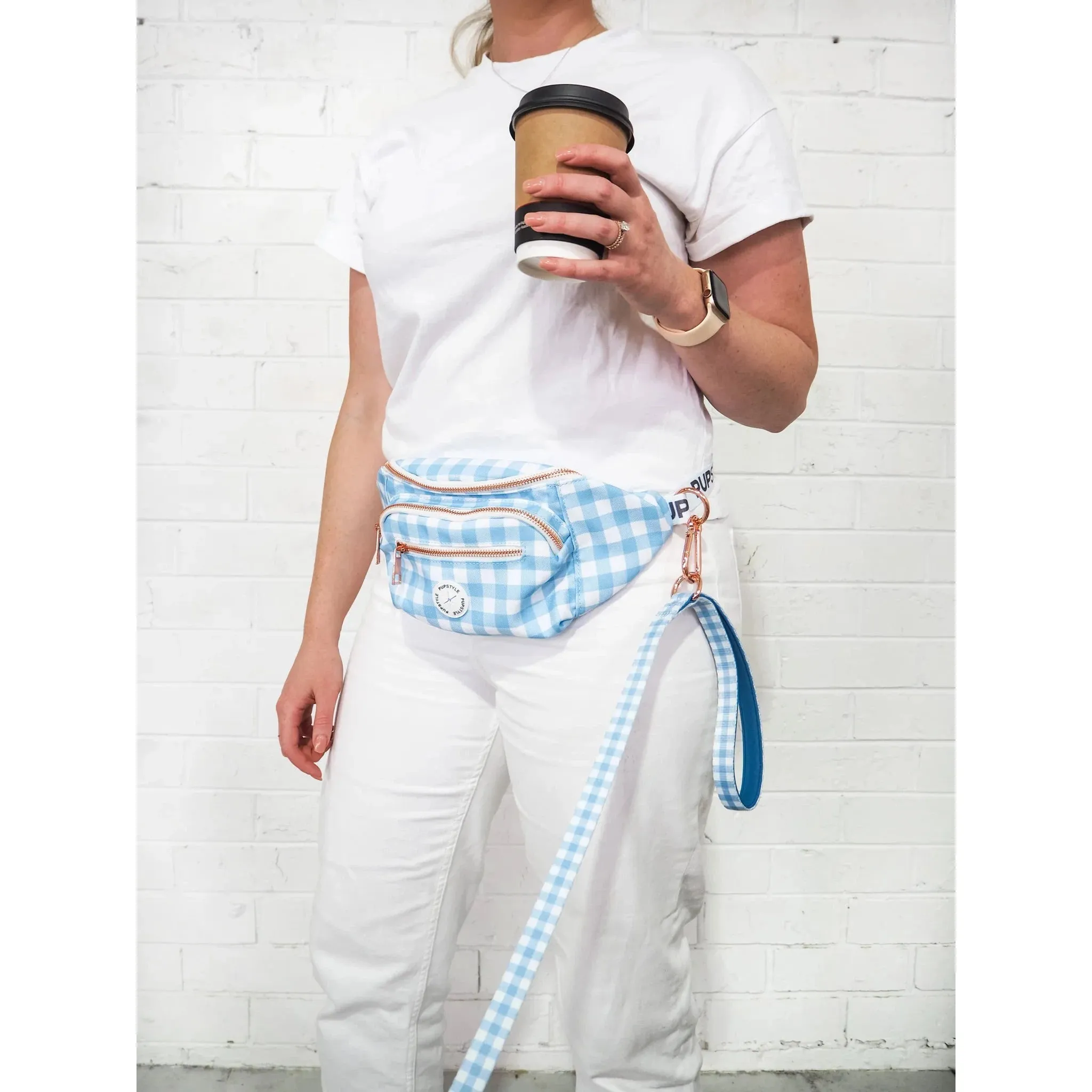 Pupstyle Suburban Collection Blueberry Muffin Parent Bum Bag^^^