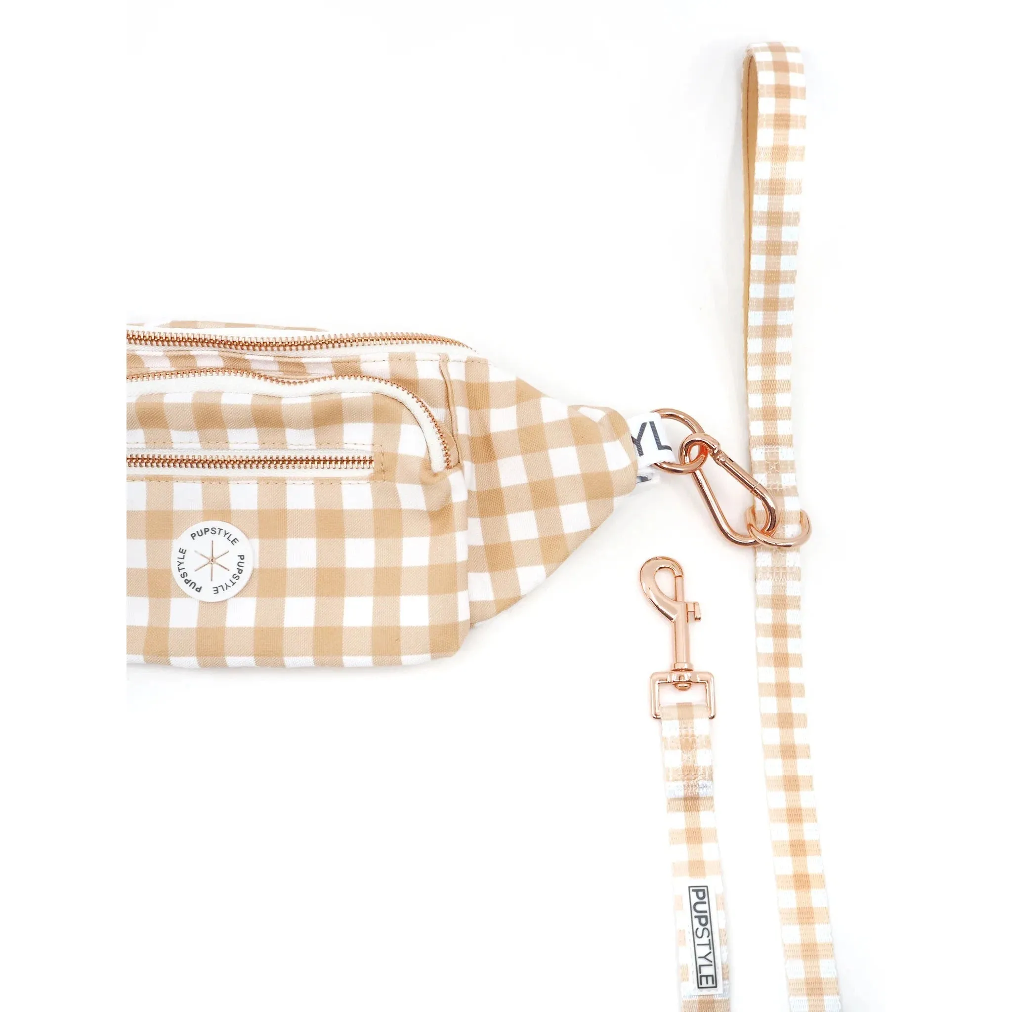 Pupstyle Suburban Collection Crème Brulee Parent Bum Bag^^^