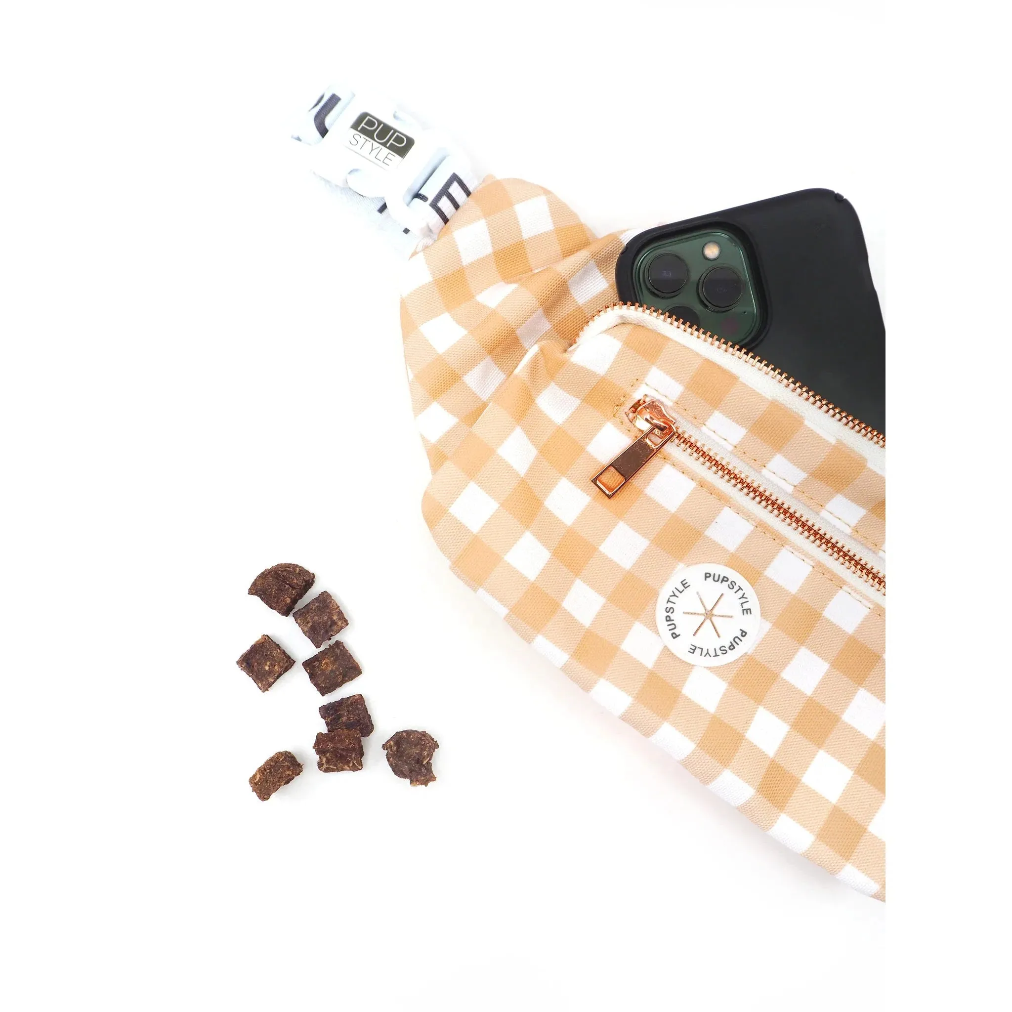 Pupstyle Suburban Collection Crème Brulee Parent Bum Bag^^^