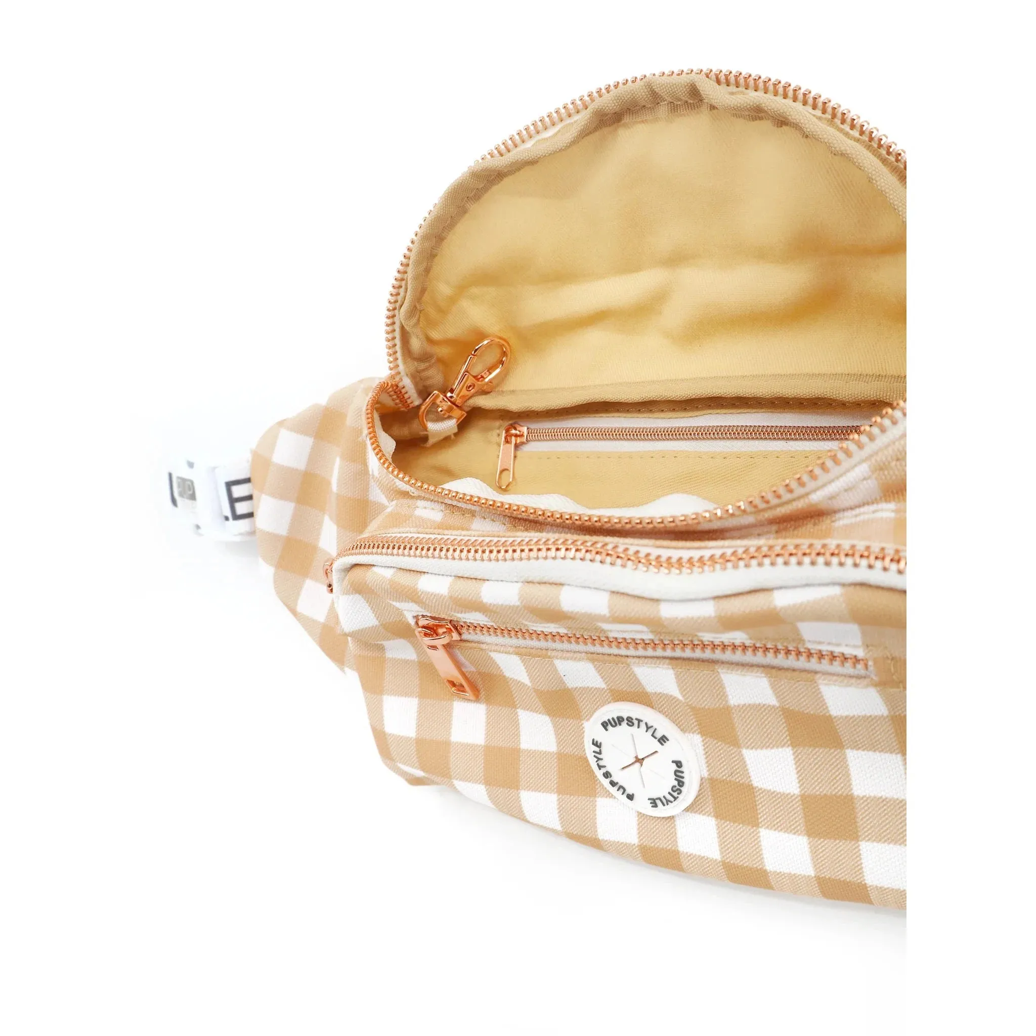 Pupstyle Suburban Collection Crème Brulee Parent Bum Bag^^^