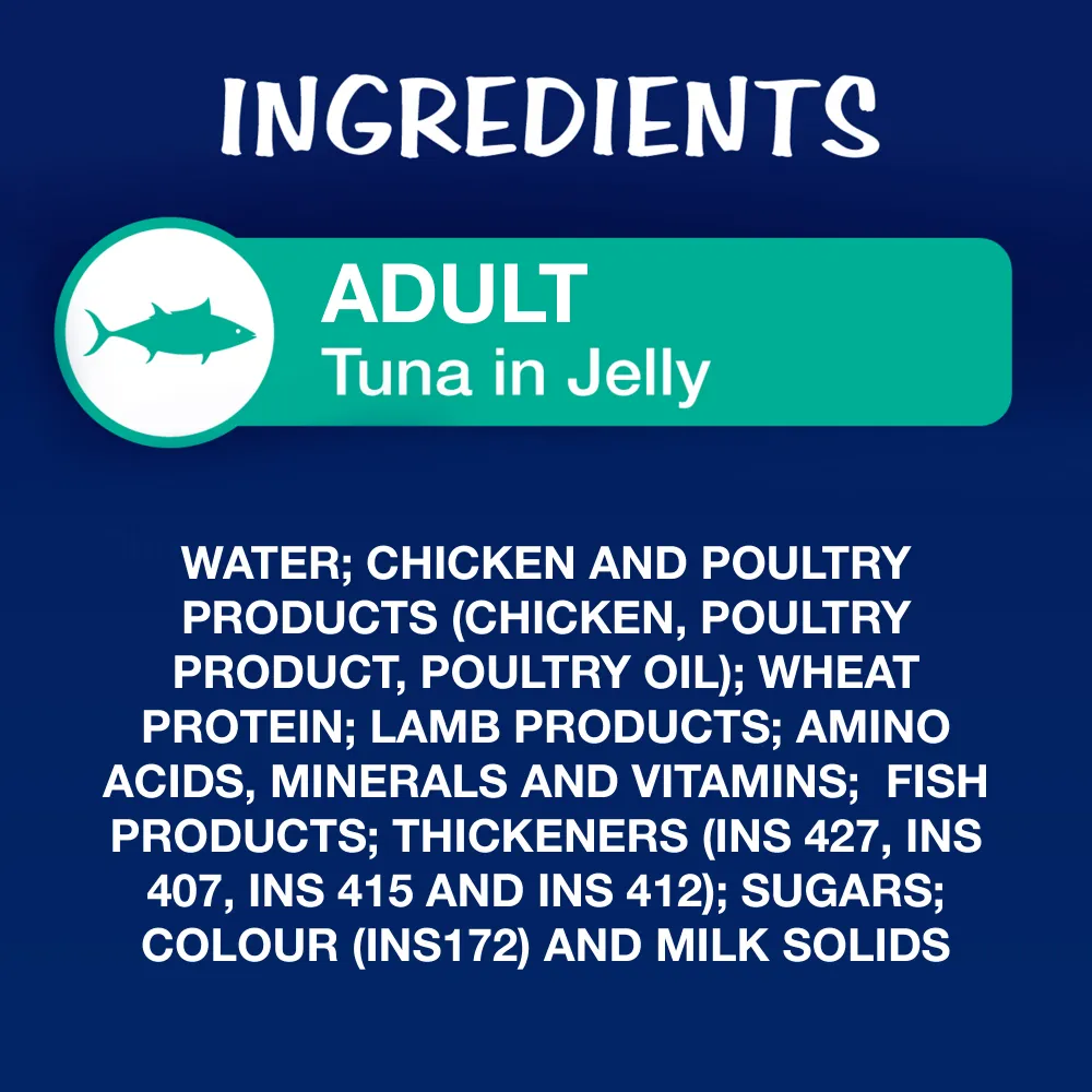 Purina Tuna with Jelly and Chicken with Jelly Kitten Cat Wet Food Combo