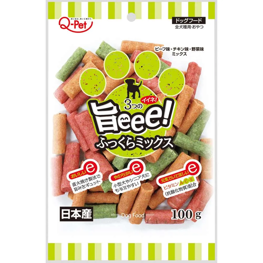 Q-Pet Umaeee! Mix Dog Treats 100g
