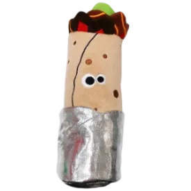 R2P Pet Mad Cat Burrito Kicker Catnip Cat Toy