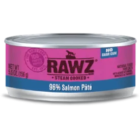 RAWZ 96% Salmon Pate Wet Cat Food