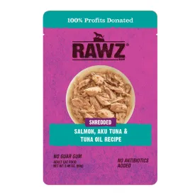 Rawz Shredded Salmon, Aku Tuna & Tuna Oil Pouch