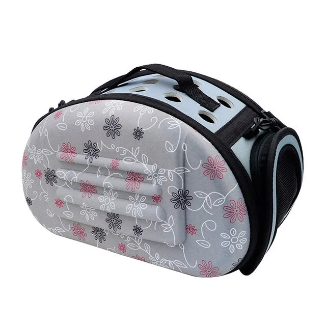 Sidiou Group Foldable Handbag Carrier Shoulder Bag Outdoor Travel  Small Animals Carry Bags