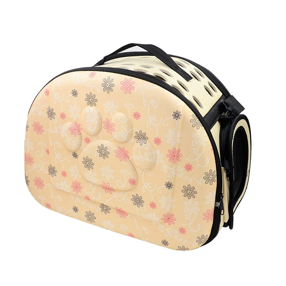 Sidiou Group Foldable Handbag Carrier Shoulder Bag Outdoor Travel  Small Animals Carry Bags
