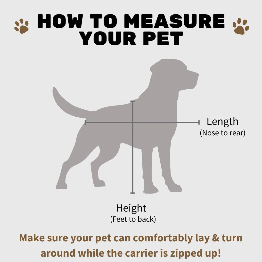 SturdiBag Pro 3.0 Pet Travel Carrier for Cats and Dogs  Soft-Sided with Safety Clips and Seatbelt Straps for Airplane or Car Travel | Large, Lavender