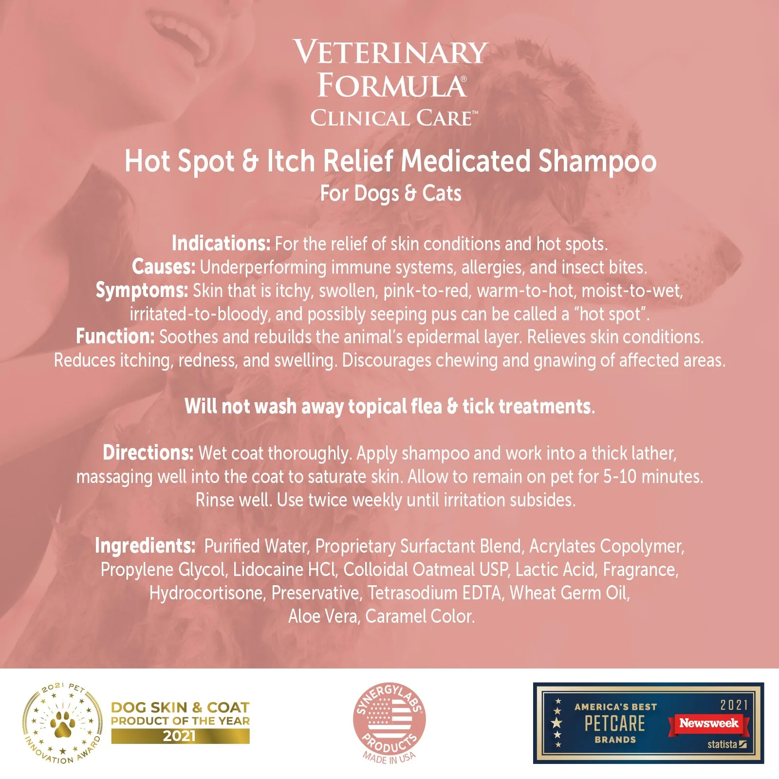 Veterinary Formula - Hot Spot & Itch Relief Medicated Shampoo