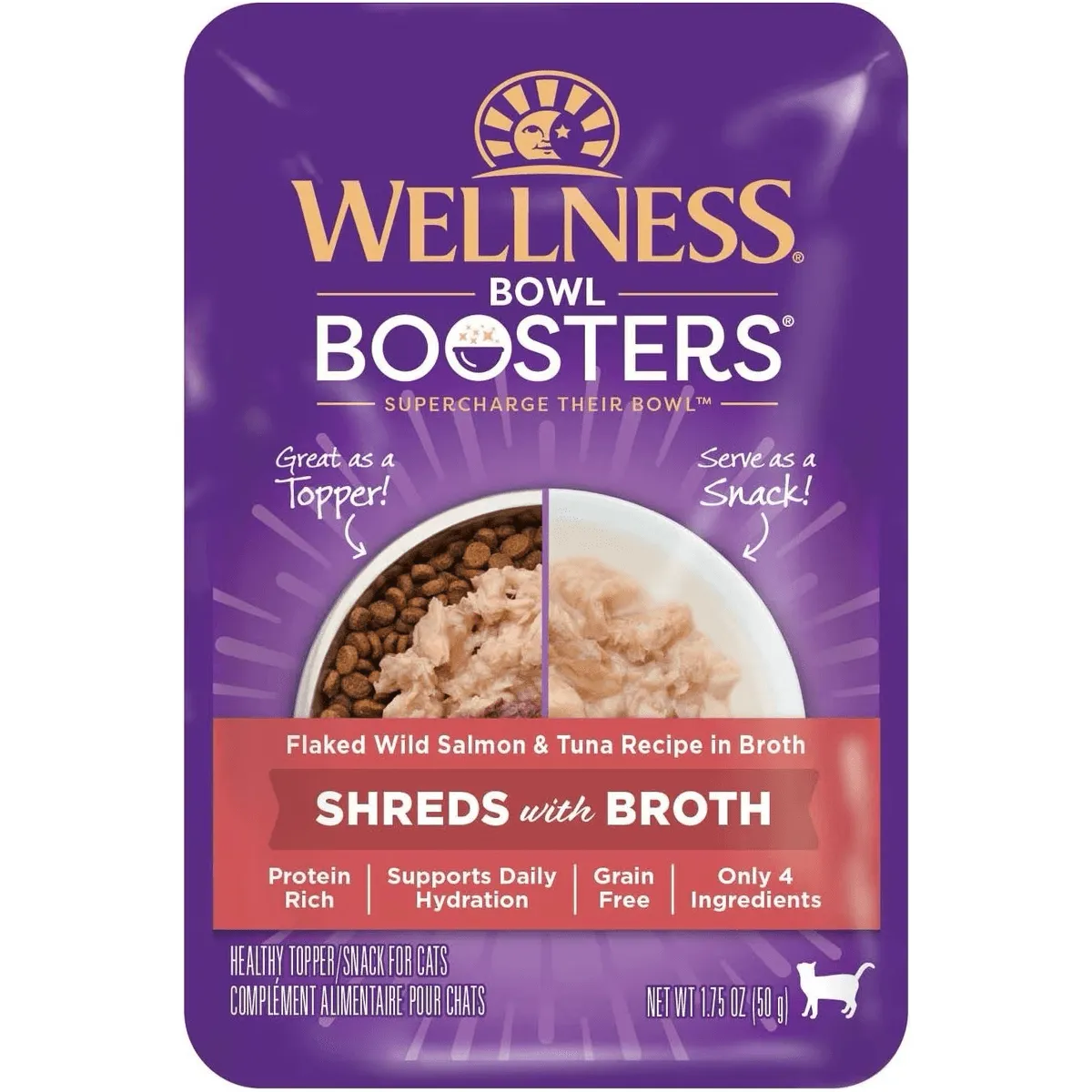 Wellness Bowl Boosters Flaked Salmon & Tuna Wet Cat Topper